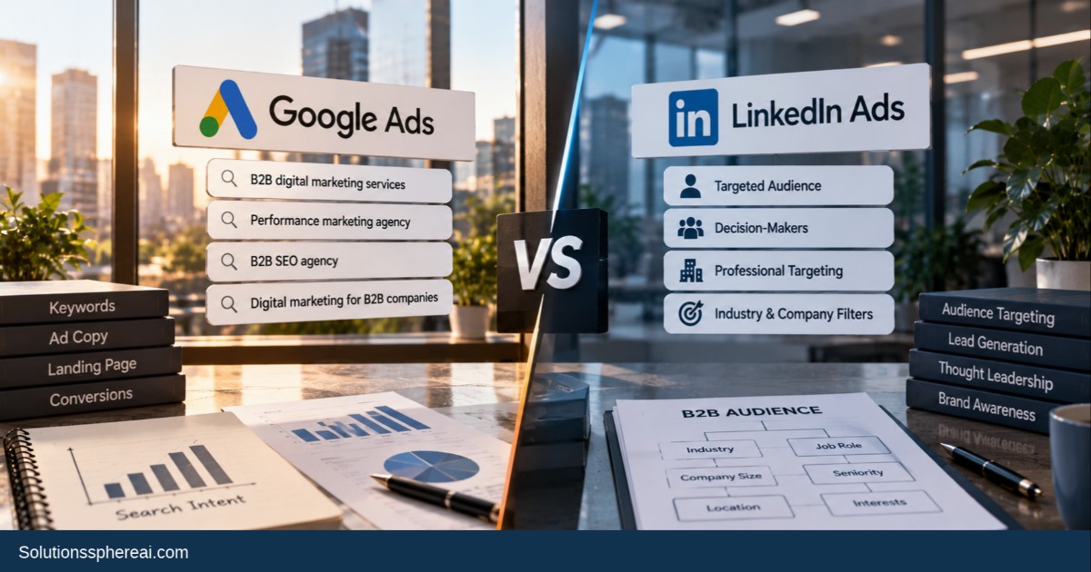 Google Ads vs. LinkedIn Ads for B2B Lead Generation